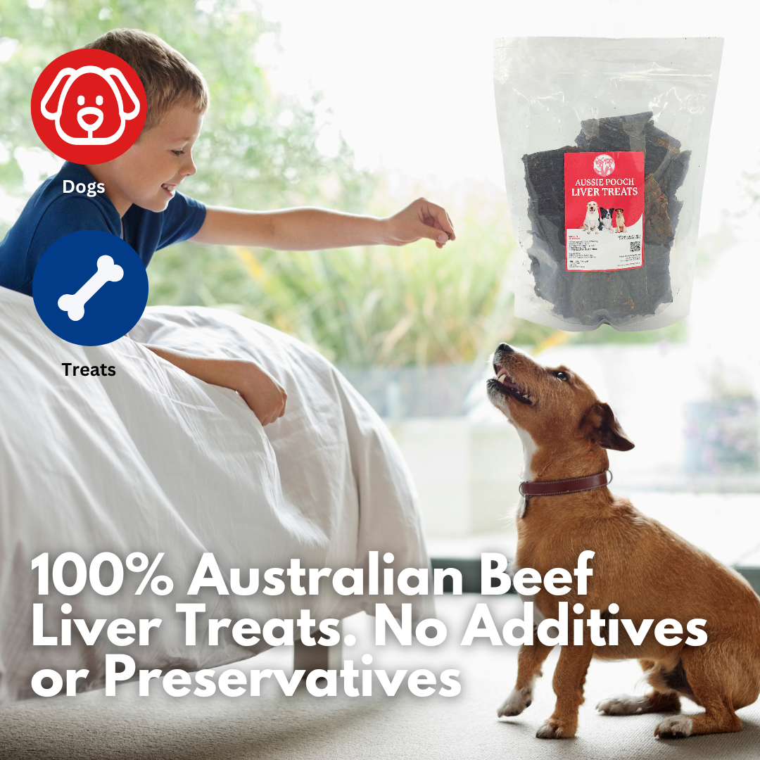 100% Australian Beef Liver Treats for dogs 1kg