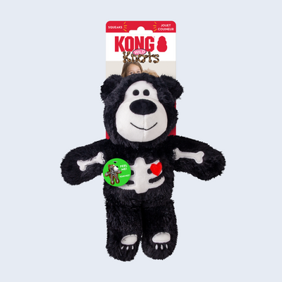 KONG Halloween Wild Knots Skeleton Bear Medium/Large