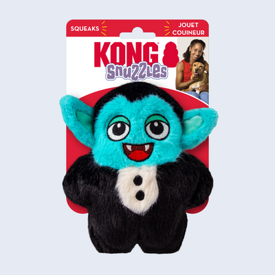 KONG Halloween Snuzzles Ghost or Dracula Small