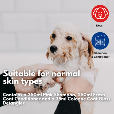 Aussie Pooch Fresh Coat Conditioning Dog Wash Bundle – Shine & Softness Formula