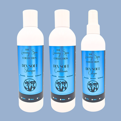 Aussie Pooch Luxury Spa DLX Soft Grooming Shampoo & Conditioner Bundle – Highlights softness & hydration, perfect for gentle coat care