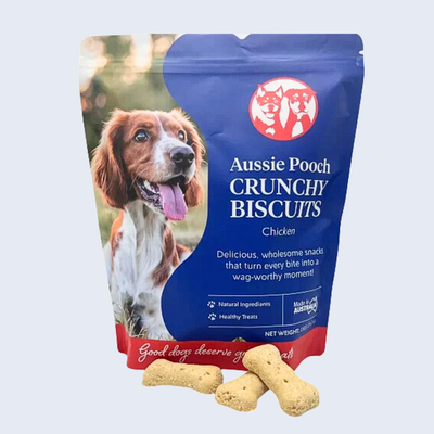 Aussie Pooch Crunchy Biscuits Chicken 1kg