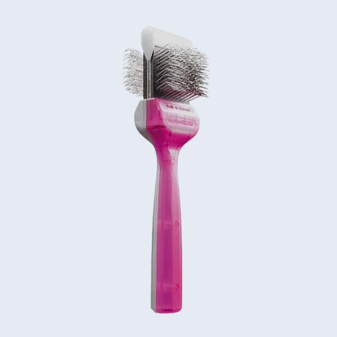 Brush Single Purple/Silver Tuff Finish