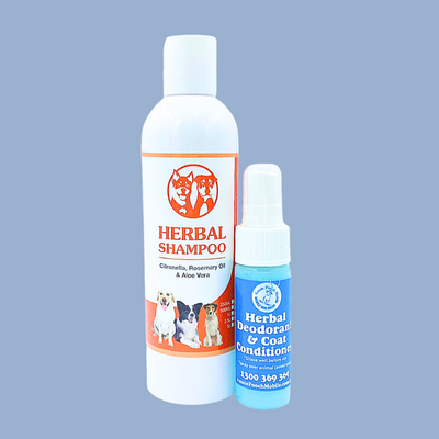 Aussie Pooch Herbal Revive Dog Shampoo Bundle – Nourishing & Natural