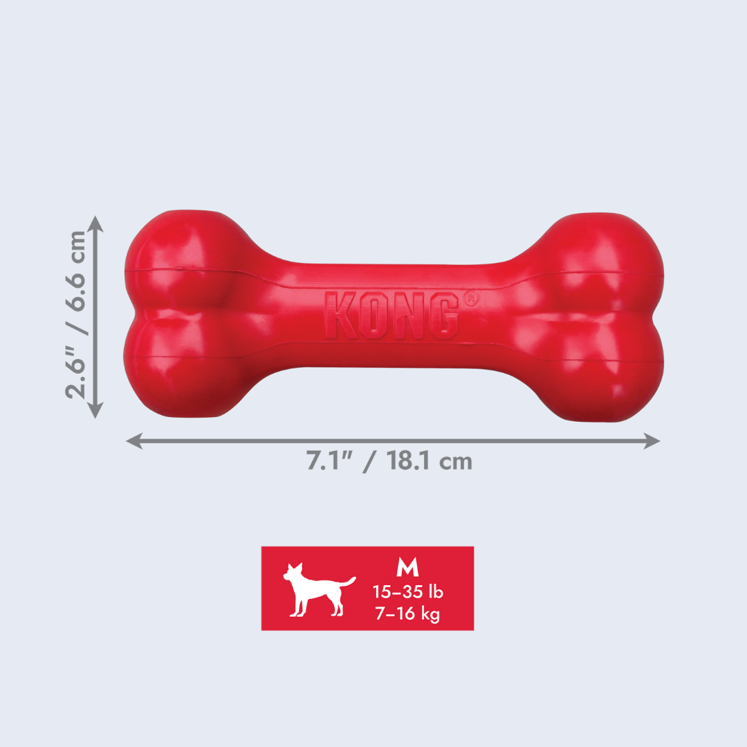 KONG Goodie Christmas Bone Medium