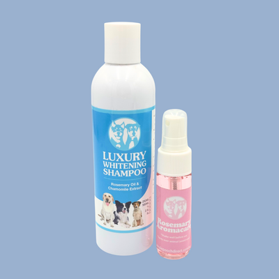 Aussie Pooch Luxury Whitening Dog Shampoo Bundle – Ultimate Brightening Power