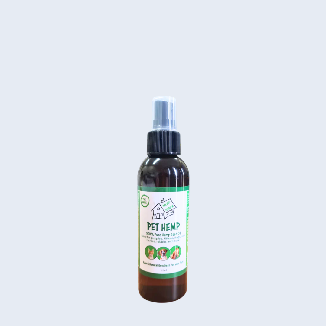 Pet Hemp 100% Pure Hemp Seed Oil 125ml