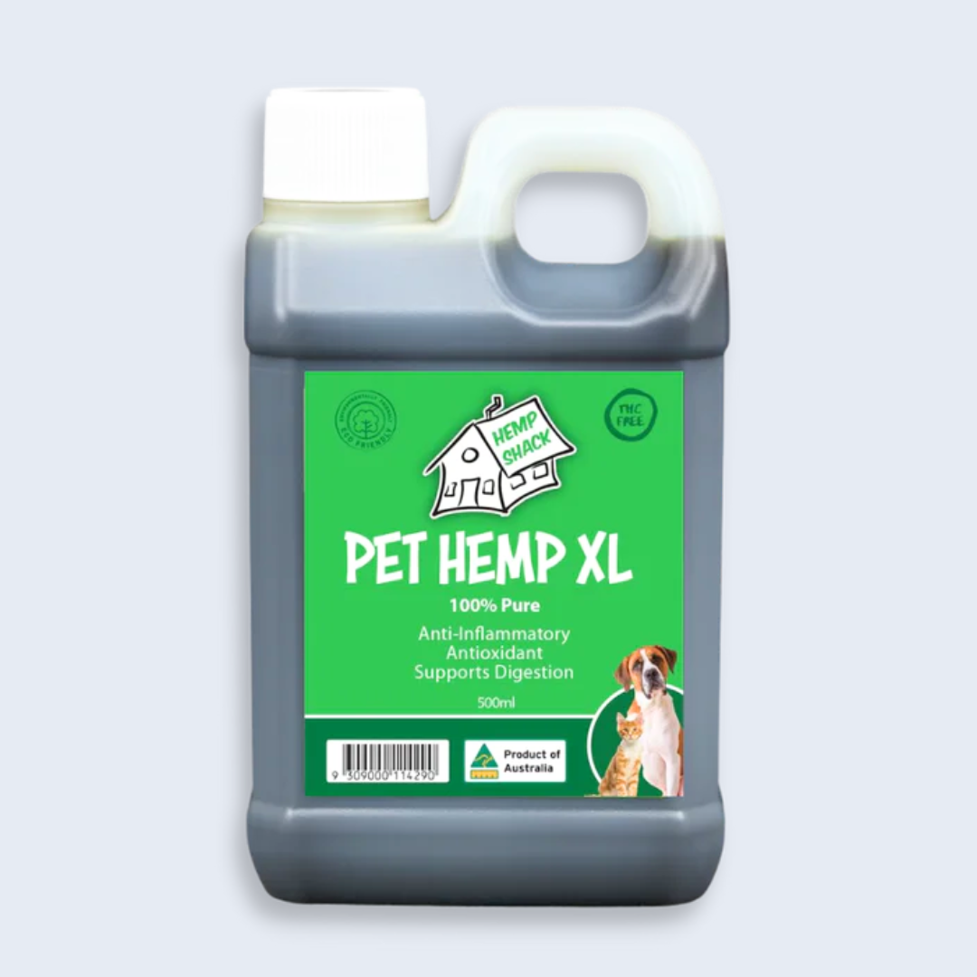 Pet Hemp 100% Pure Hemp Seed Oil XL 500mls