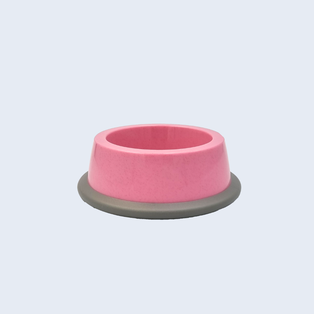 Small Pink Dog Bowl