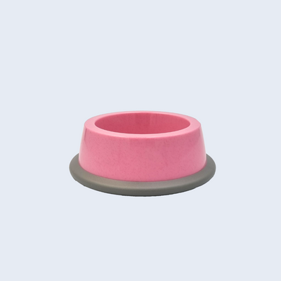 Small Pink Dog Bowl
