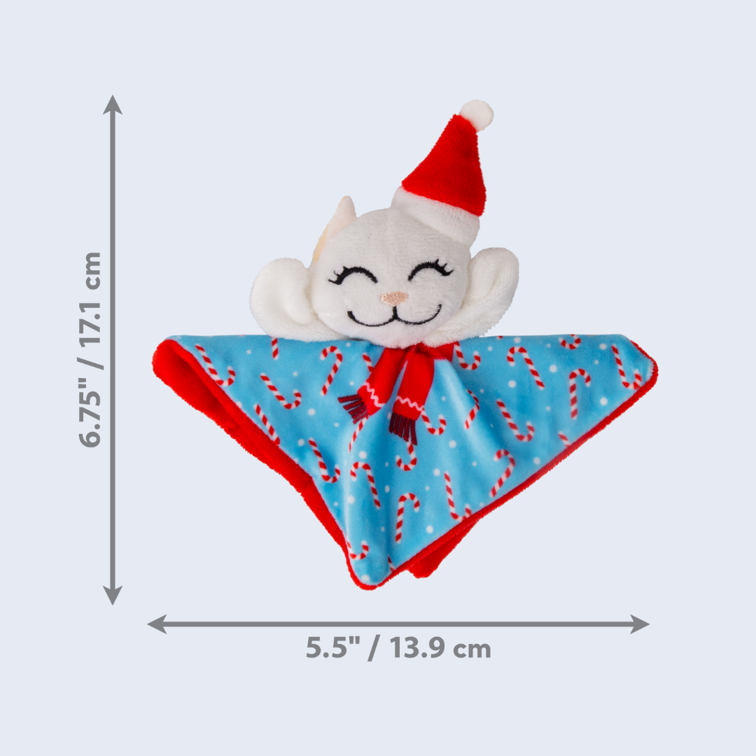 KONG Holiday Crackles Santa Christmas Toy