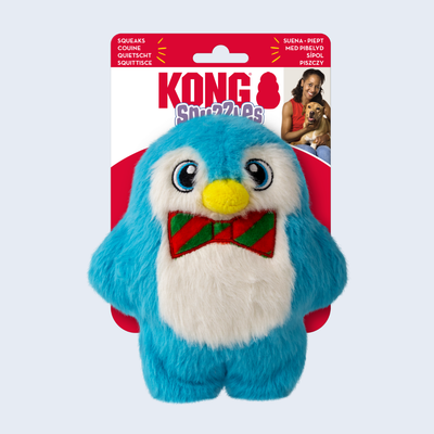 KONG Holiday Snuzzles Penguin Small Christmas Toy