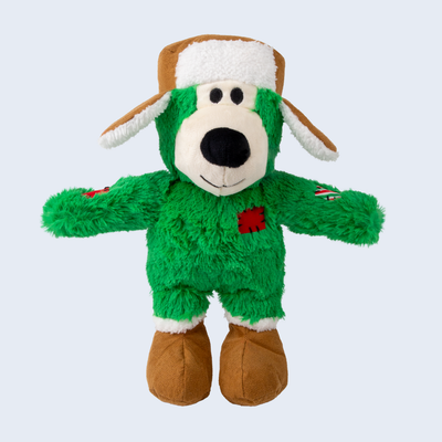 KONG Holiday Wild Knots Christmas Bear Assorted Md/Lg