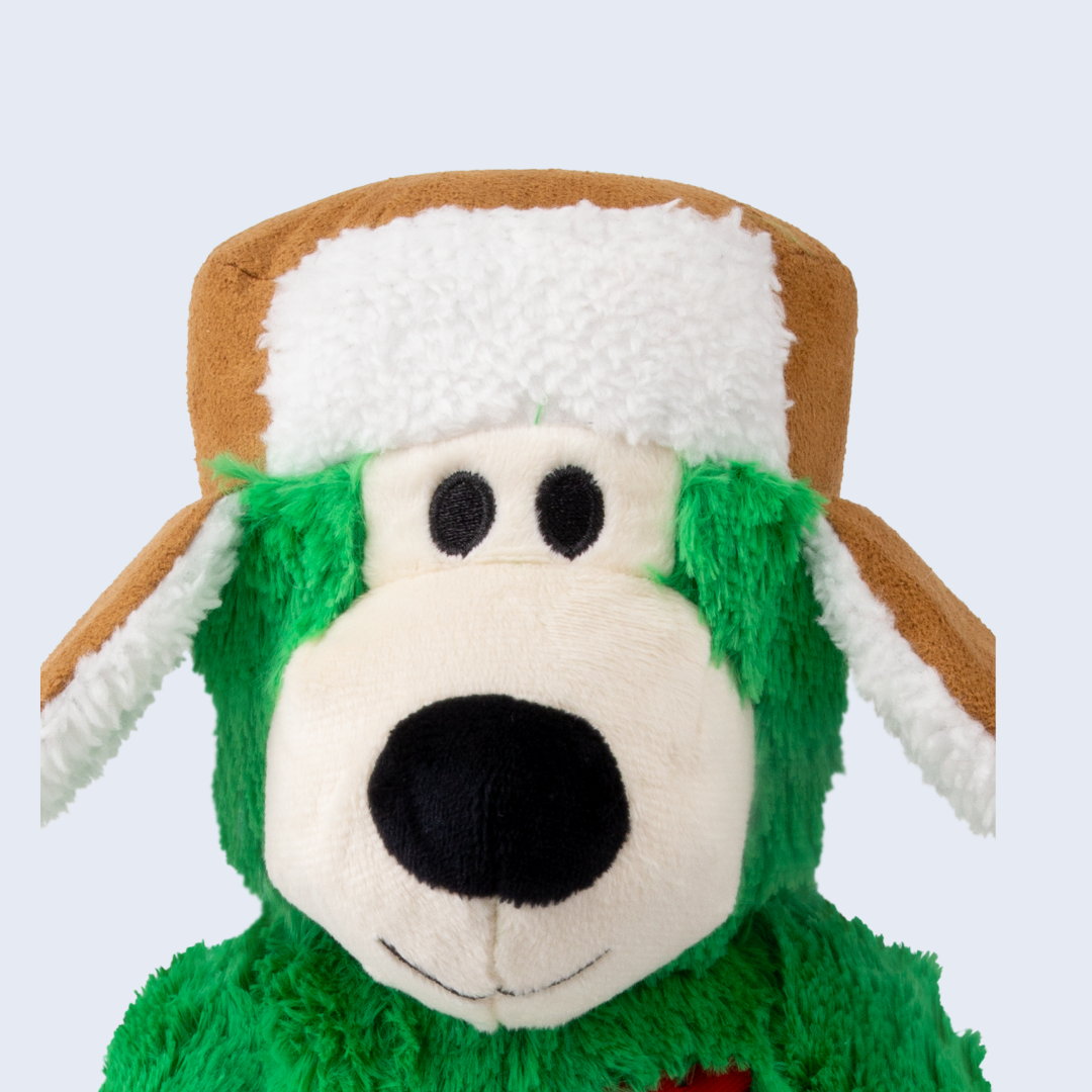 KONG Wild Knots Jumbo Bear Holiday Dog Toy