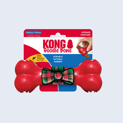 KONG Goodie Christmas Bone Medium